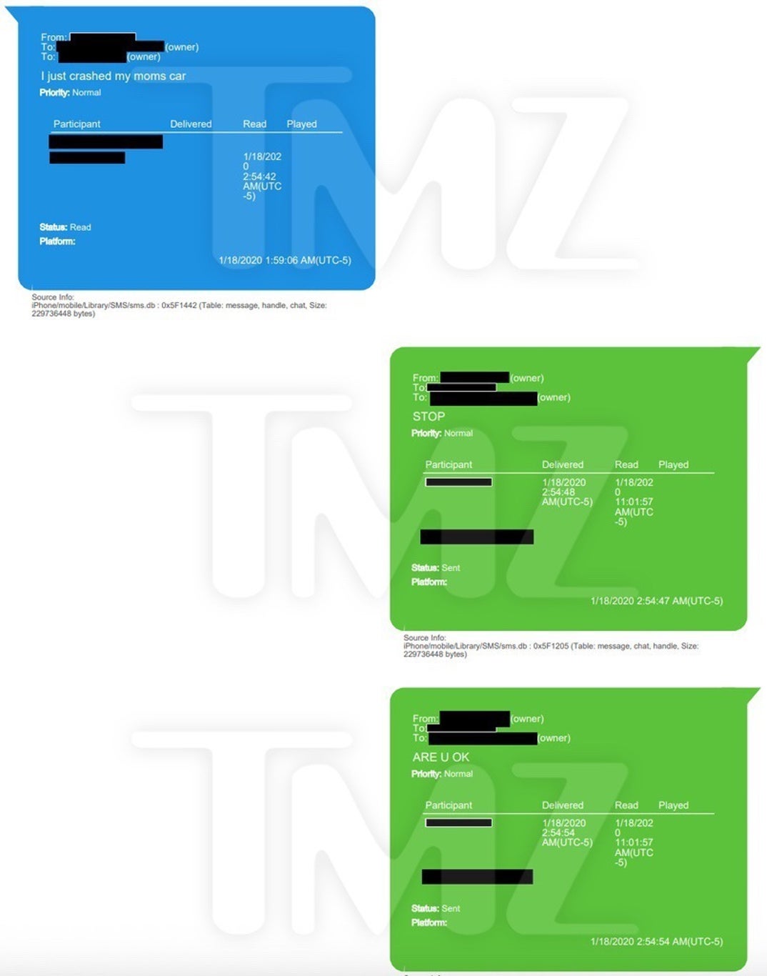 Mackenzie Shirilla Text With Late Boyfriend Dominic Russo 15
