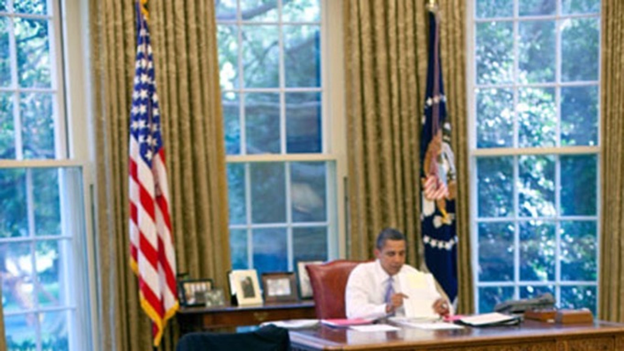 Chillin' in the Oval Office