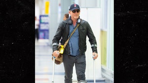 Daniel Craig's Walking on Crutches, Boot Following 'Bond 25' Injury