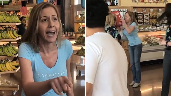 A Trader Joe's was the backdrop for an explosion of anger by a customer who felt it was her right to shop without a face mask.