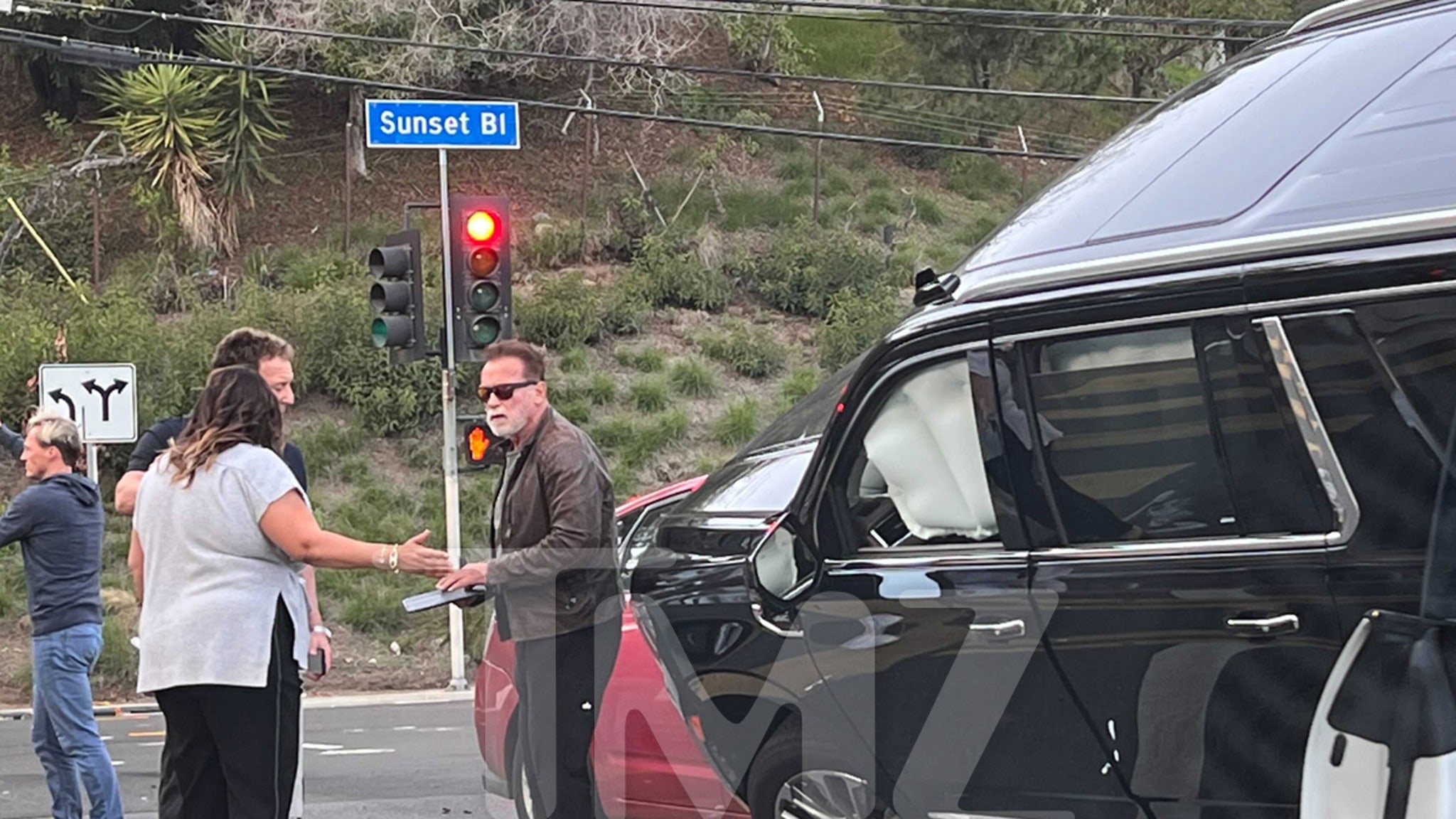 Arnold Schwarzenegger Involved in Bad Car Accident with Injuries thumbnail