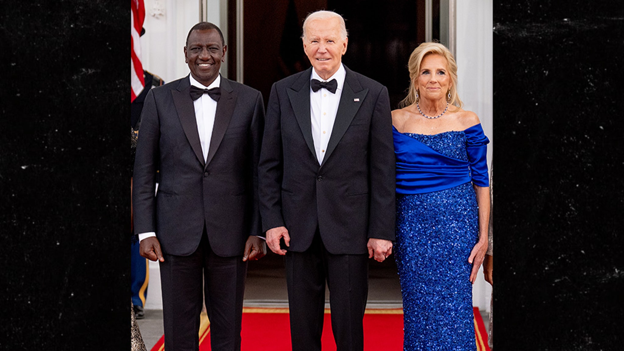 President Biden Hosts White House Dinner For Kenyan Prez, Brad