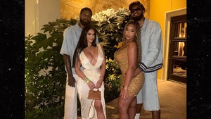 NBA Couples Jordyn Woods and Karl-Anthony Towns With Paul George Party Date Night