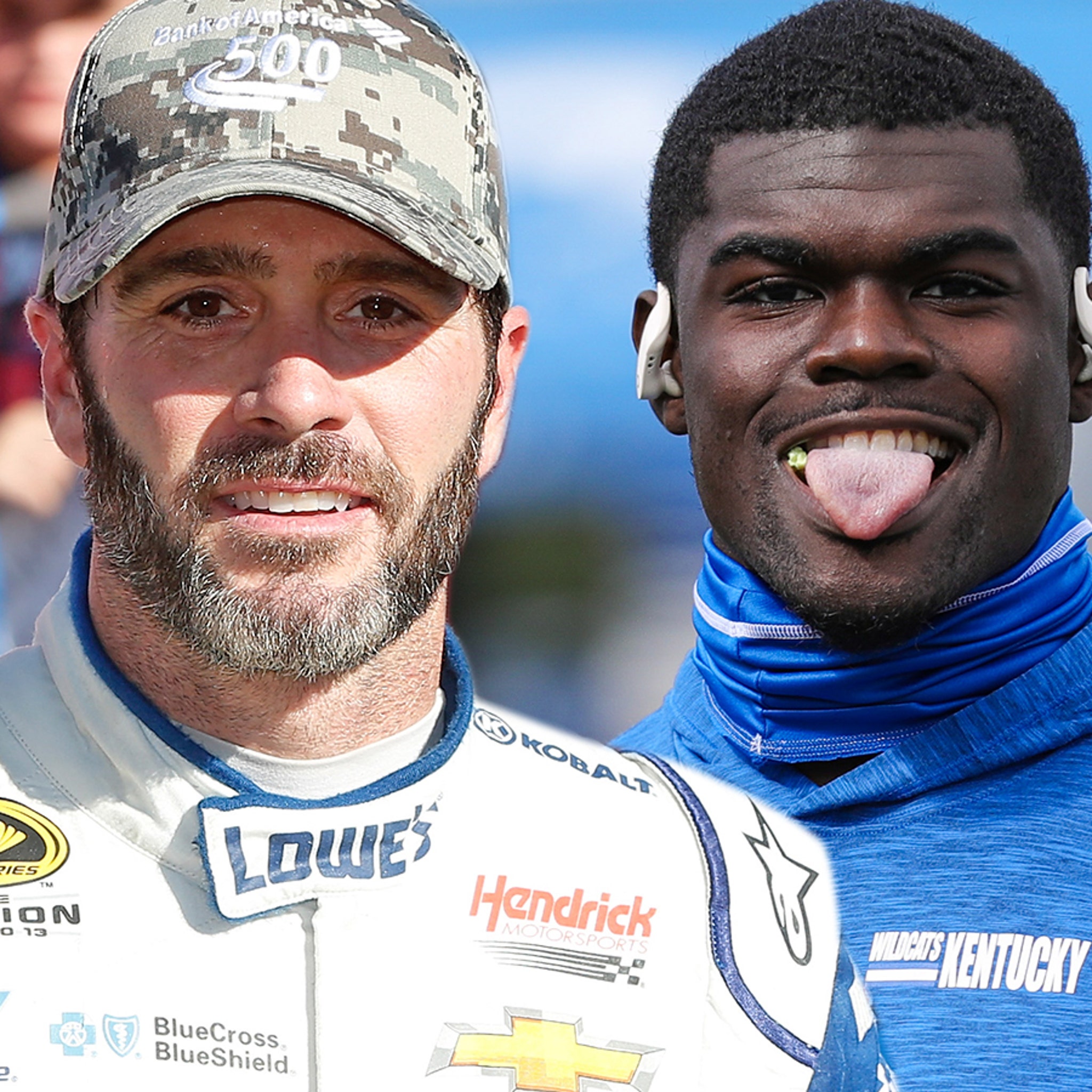 NASCAR's Jimmie Johnson Invites NFL's Jamin Davis To Race After