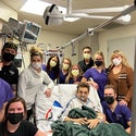Jeremy Renner Posts Photo of Him and Hospital Medical Staff on Eve of Birthday