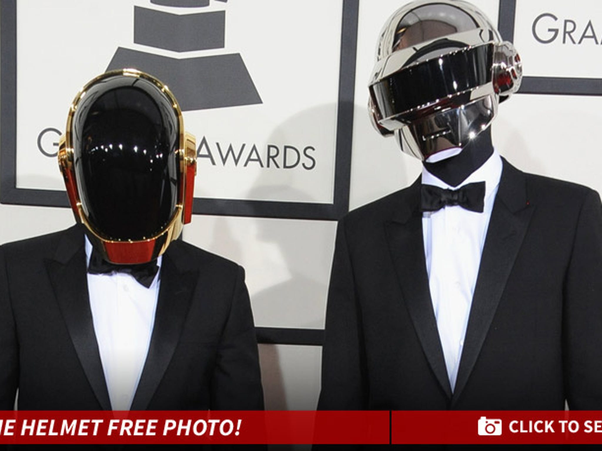 Daft Punk Without Helmets: See the Grammy-Winning Robots Unmasked