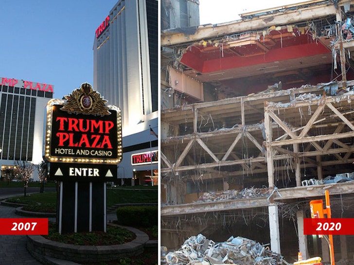 atlantic city trump tower demolition