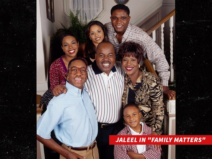 Jaleel White family matters