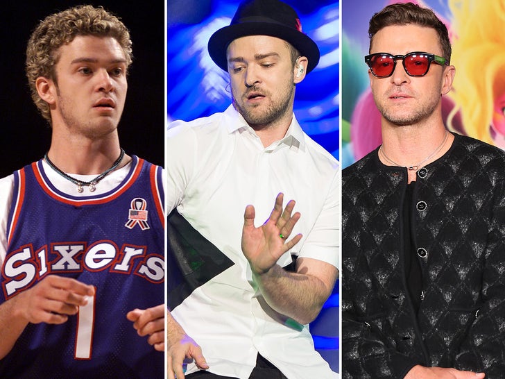 Justin Timberlake nëpër vite