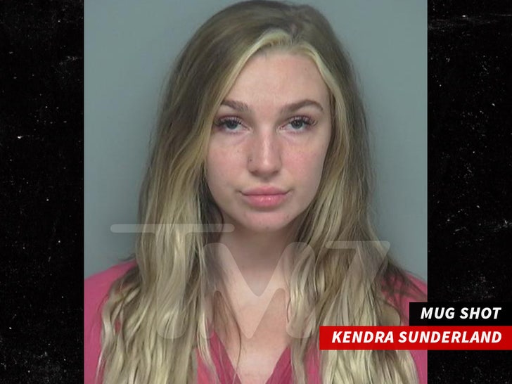 Foto tersangka Kendra Sunderland