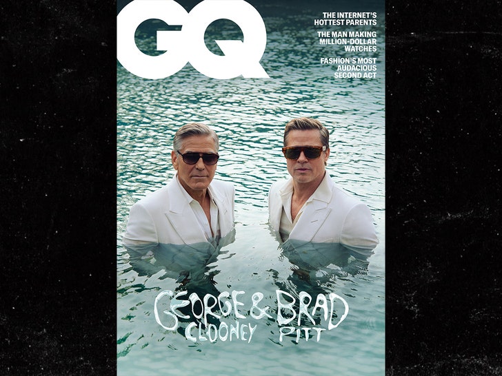 george clooney e brad pitt gq 2