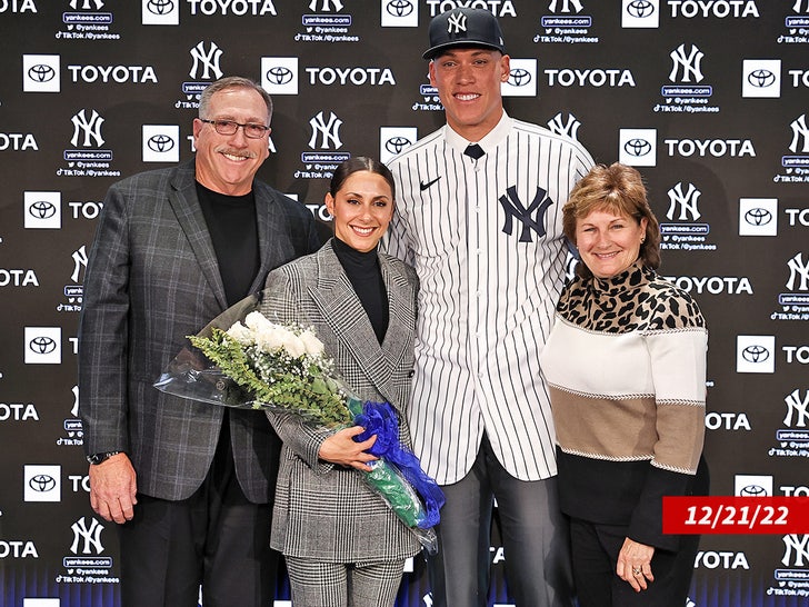 aaron judge Samantha Bracksieck sub getty swipe