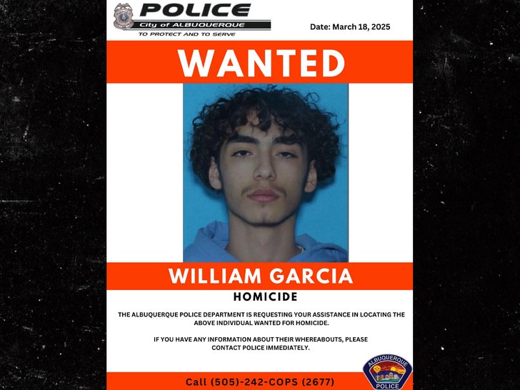 William Garcia wanted Poster