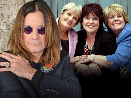 Ozzy Osbourne and sisters getty alamy 1