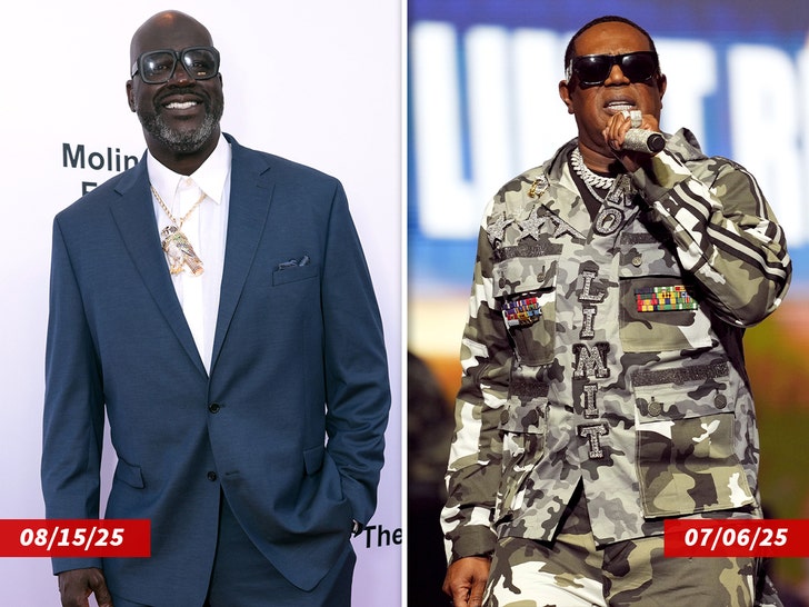shaq and master p getty 1