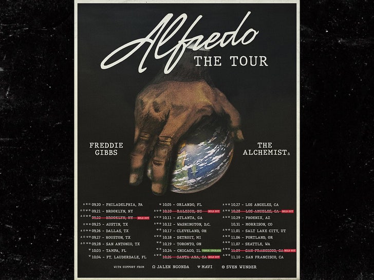 freddie gibbs tour poster sub insta