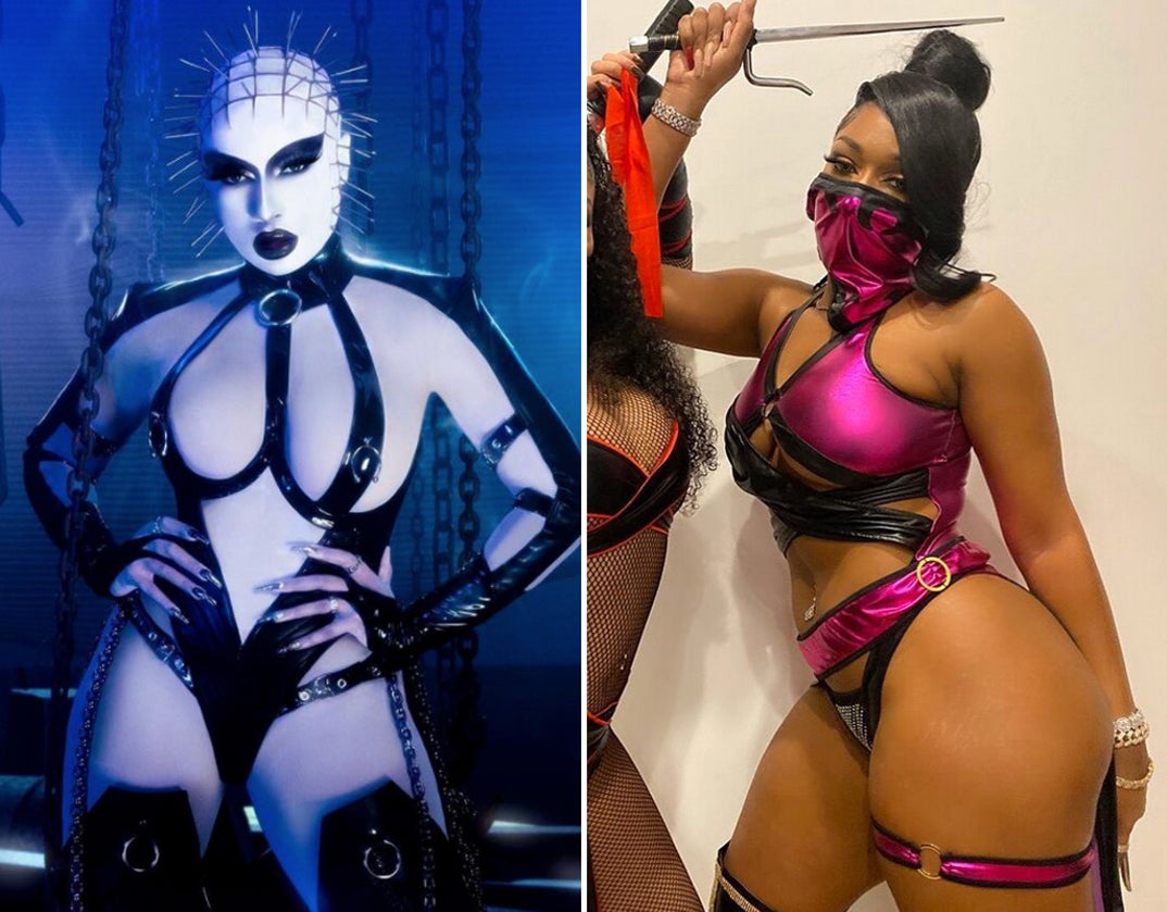 'Hellraiser' Pinhead vs. 'Mortal Kombat' Mileena -- Megan Thee Stallion Edition