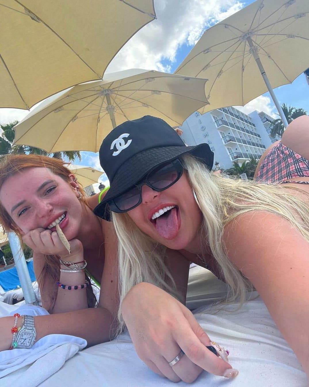 Bella Thorne and Tana Mongeau