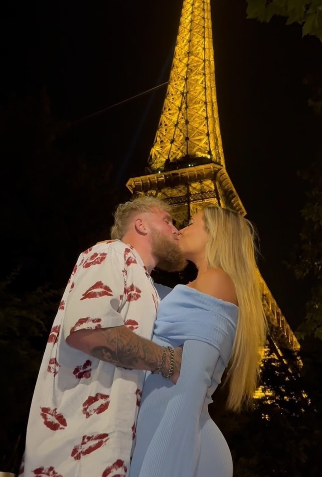 Jake Paul and Jutta Leerdam