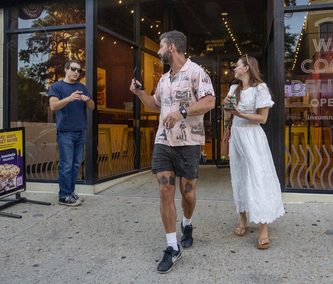 Shia LaBeouf and Nicole Mumphrey 40th Bday 7