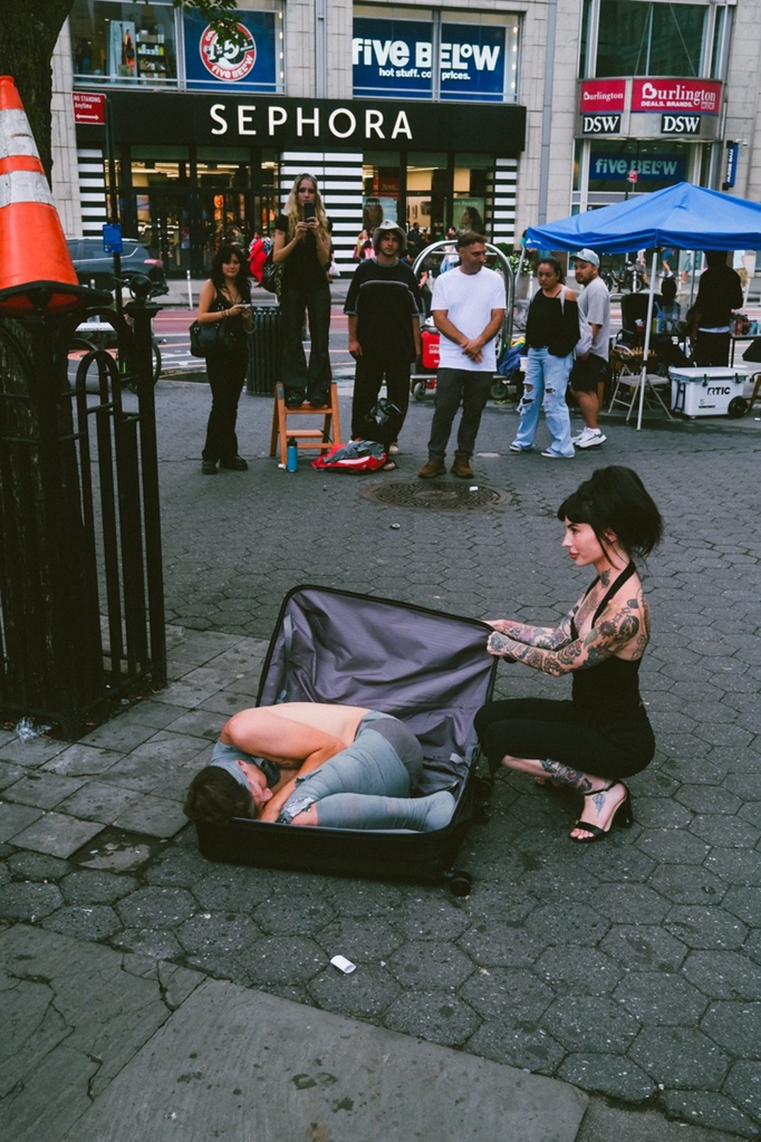 Dominatrix Sabine Tatou Stunt NYC 12