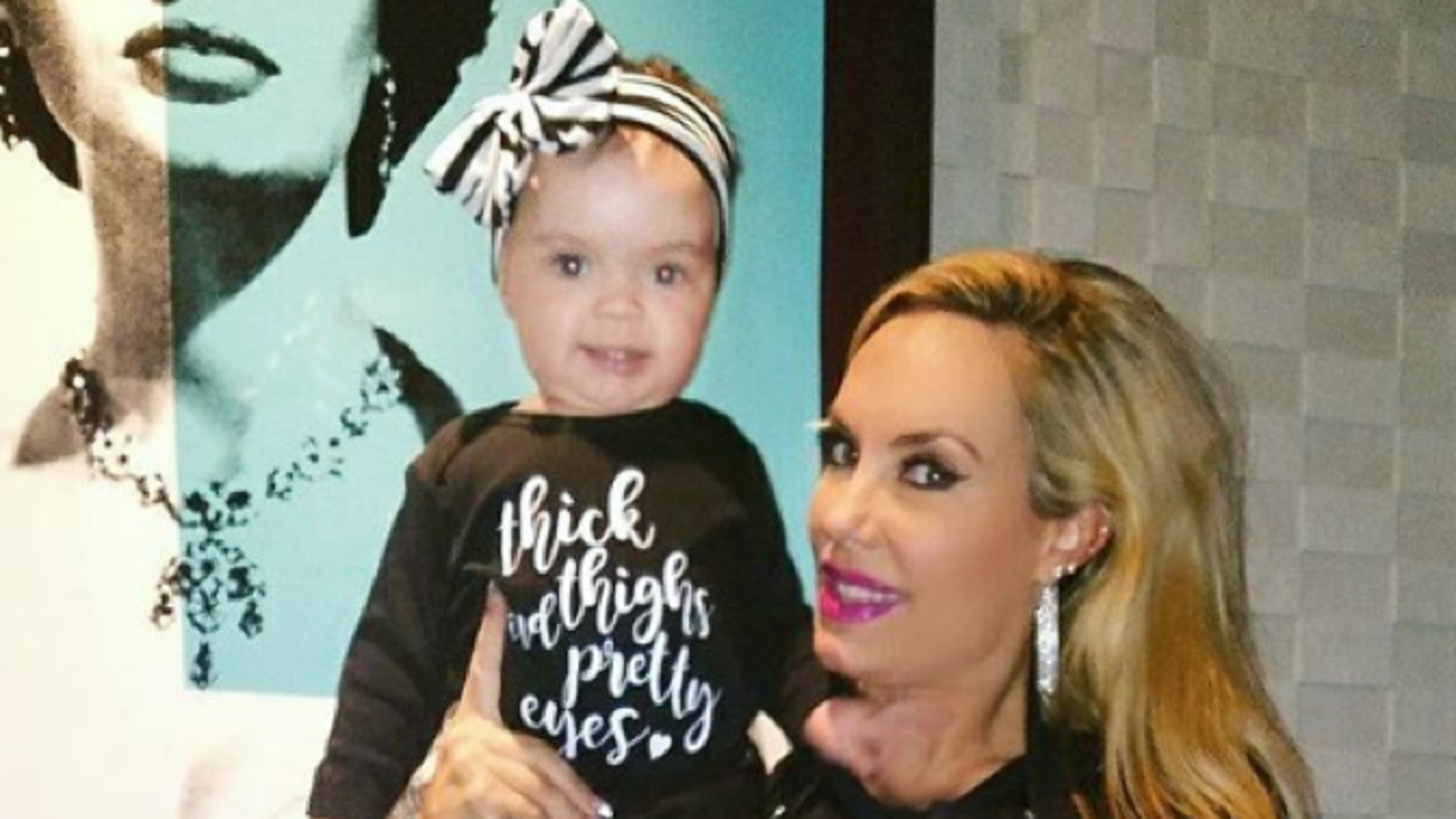 Coco Austin and Chanel Matching MotherDaughter Duo