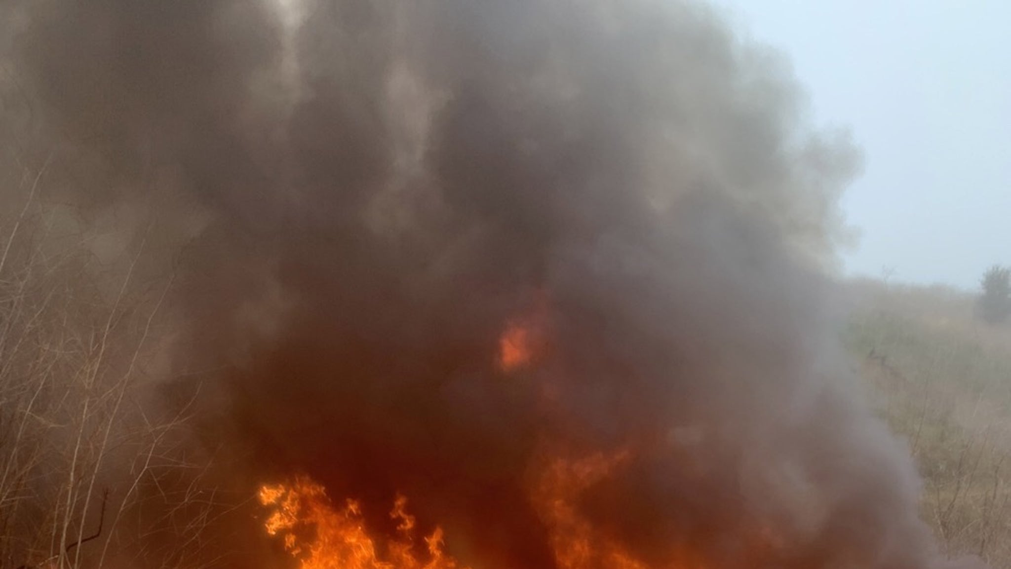 New Kobe Bryant Helicopter Crash Site Photos Show Intense Fireball
