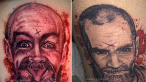 Charles Manson Fanatic Couple Get Manson Portrait Tattoos With His Ashes