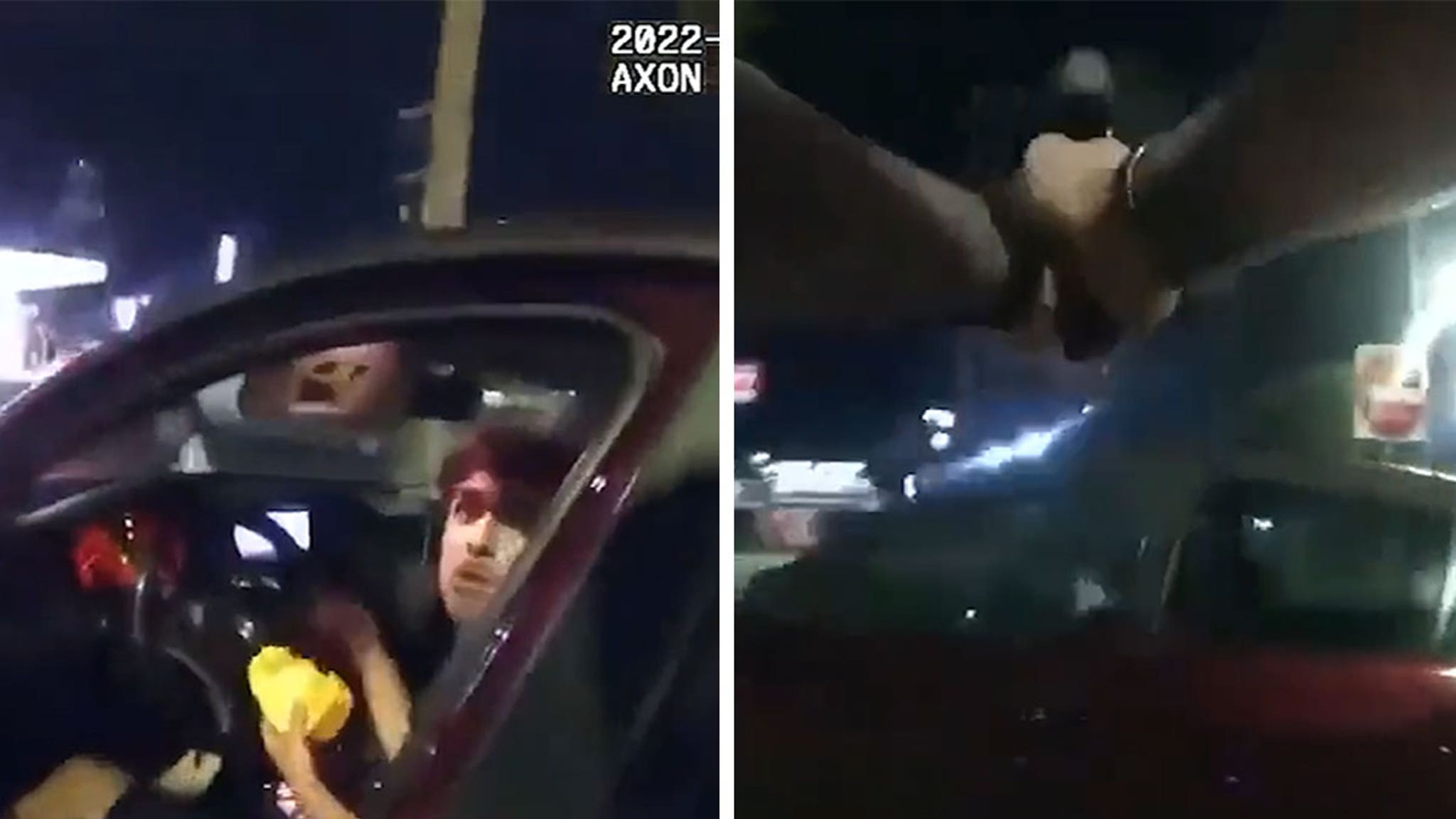 Cop opens fire on teen eating in McDonald’s parking lot, video