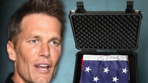 Tom Brady Re-Signed U.S. Flag Hitting Auction With Starting Price Of $299K
