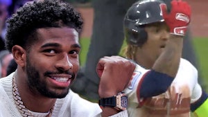 Shedeur Sanders jose ramirez watch celebration main getty x composite 2