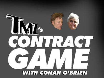 The Conan Contract Game!