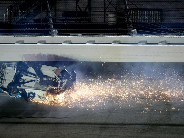 Ryan Newman's Horrible Daytona 500 Crash Scene