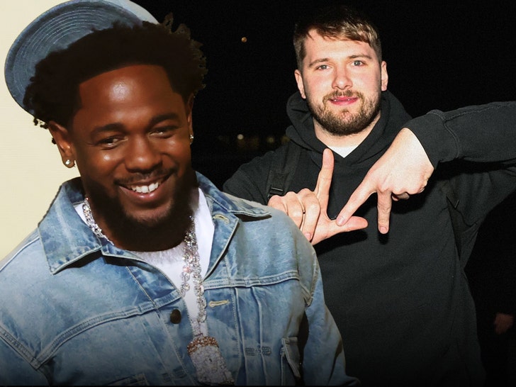 kendrick lamar and luka doncic getty 1