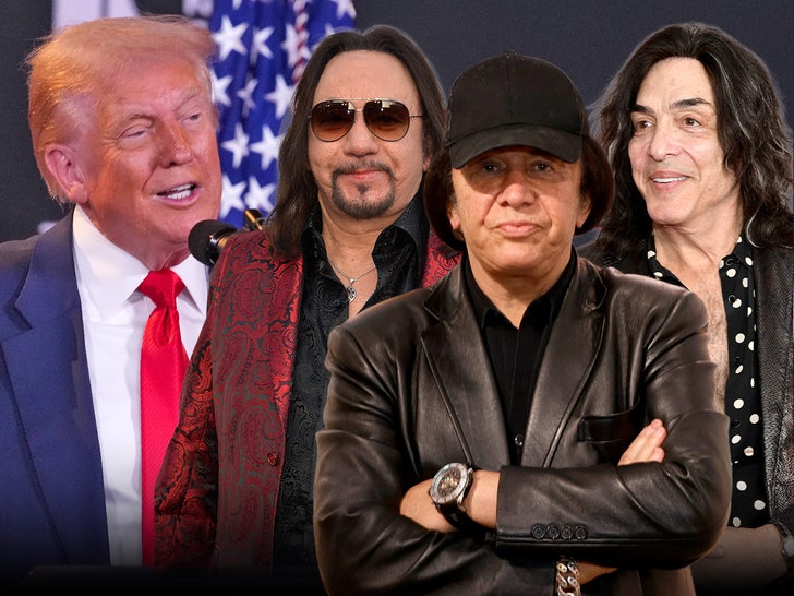 Donald Trump is the main Getty kiss