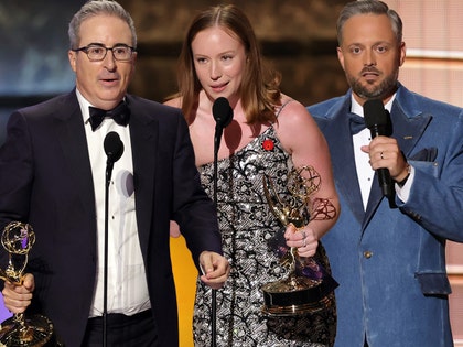 Nate Bargatze John Oliver Hannah Einbinder getty 1