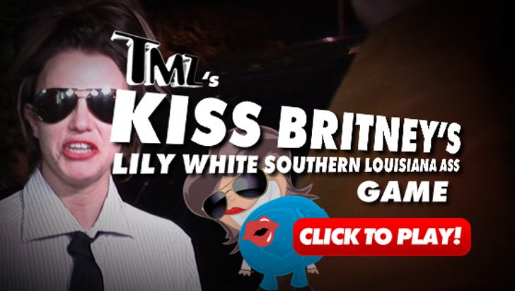 Tmzs Kiss Britneys Ass Game