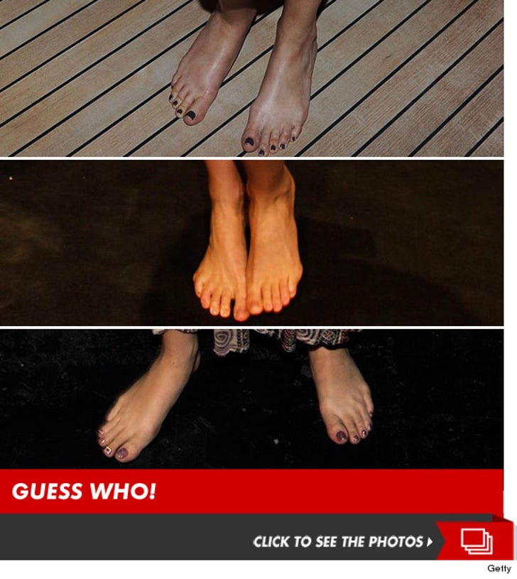 Guess the Famous Feet!