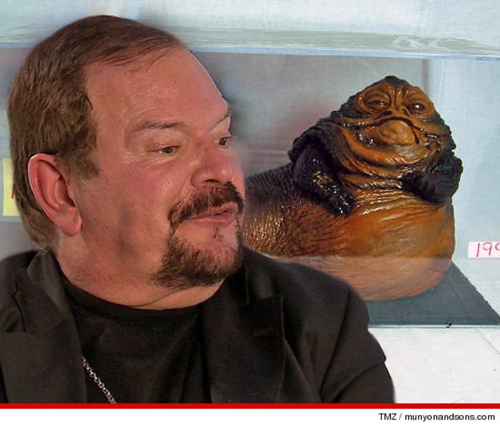 Michael Jackson's Doctor Arnie Klein -- Kissing Jabba the Hutt :: 1013-arnie-klein-auction-tmz-2