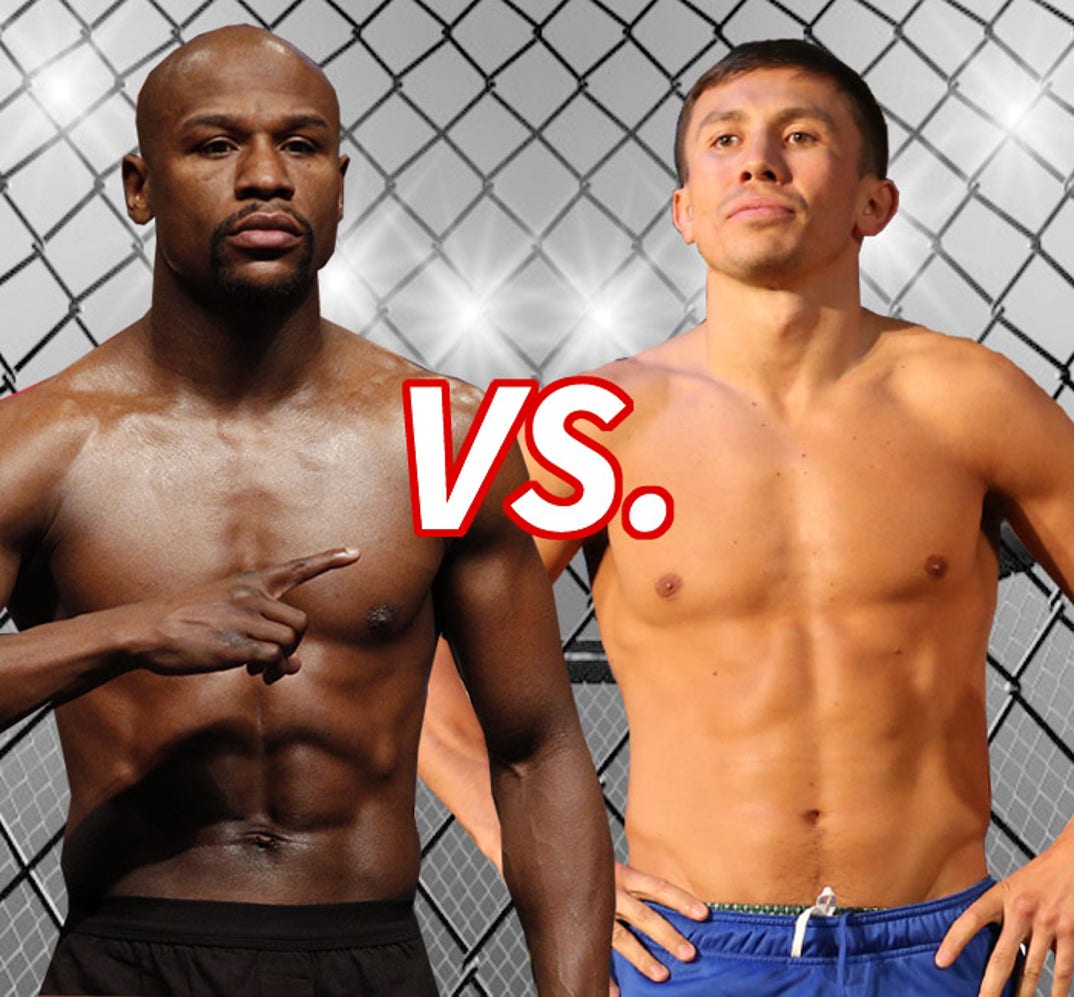Toughest split decision! Floyd Mayweather (38) vs. Gennady Golovkin (33)