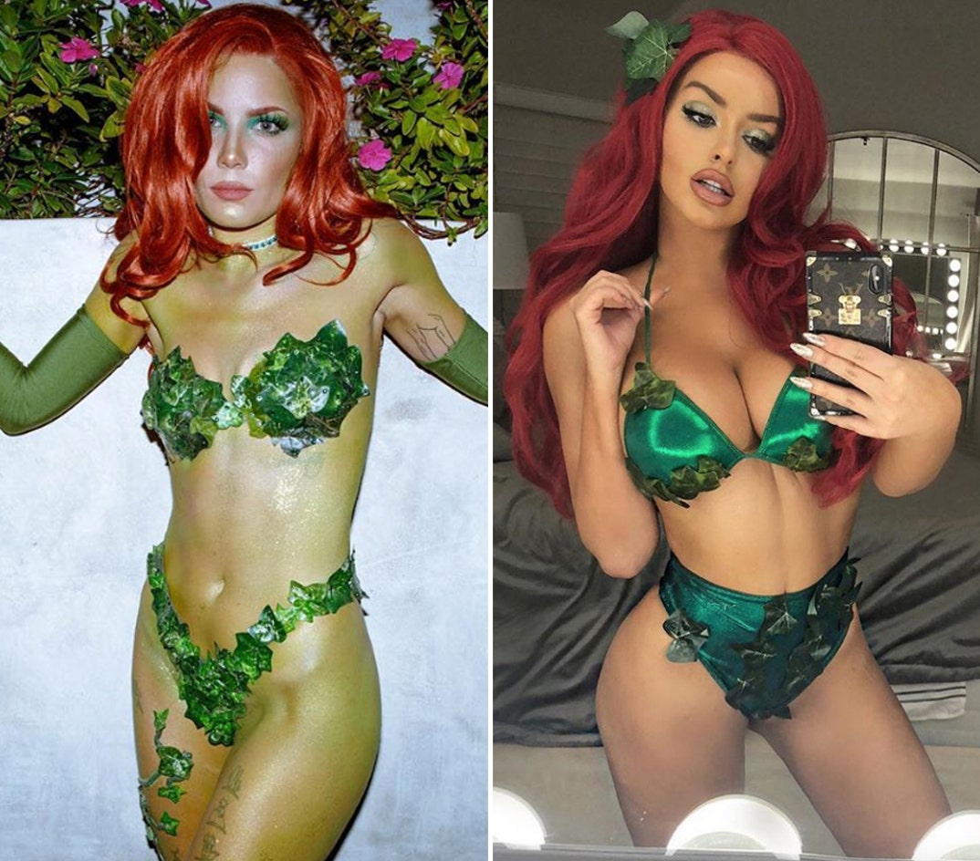 Halsey vs. Abigail Ratchford -- Poison Ivy Edition