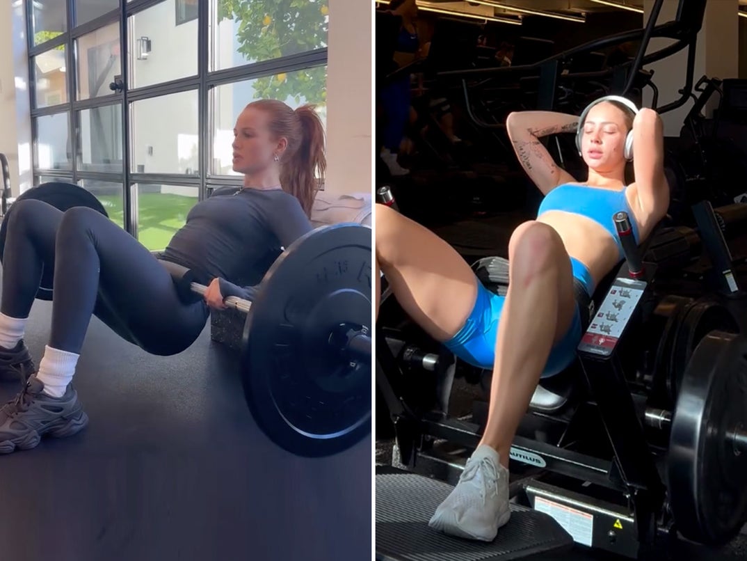 Madelaine Petsch vs. Charly Jordan -- Women With Weights Edition