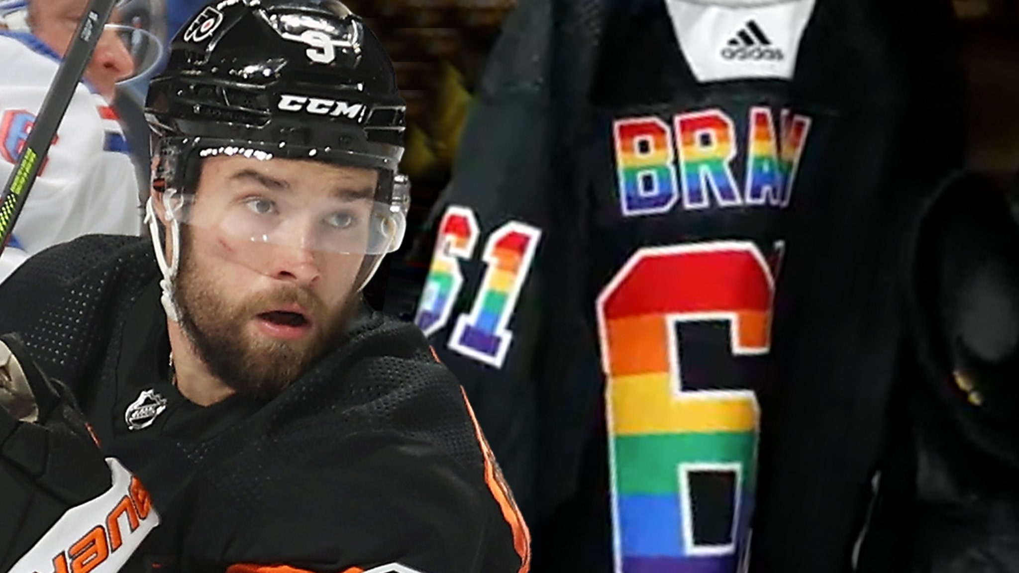 Flyers Defenseman Declines to Wear Pride Night Jersey During