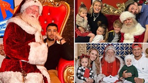 Stars With Santa Claus -- Ho Ho Ho!