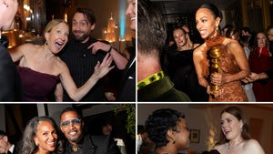 Celebrities Hanging Out Inside Golden Globes After Parties