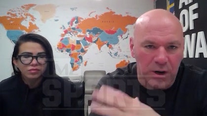 Dana White Cláudia Gadelha