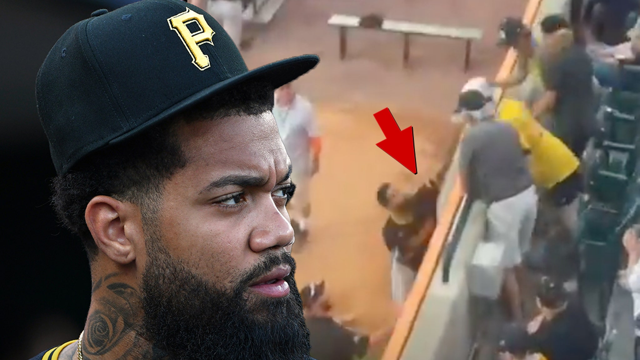 Pirates Pitcher Dennis Santana Swings At Fan In Wild Bullpen Altercation