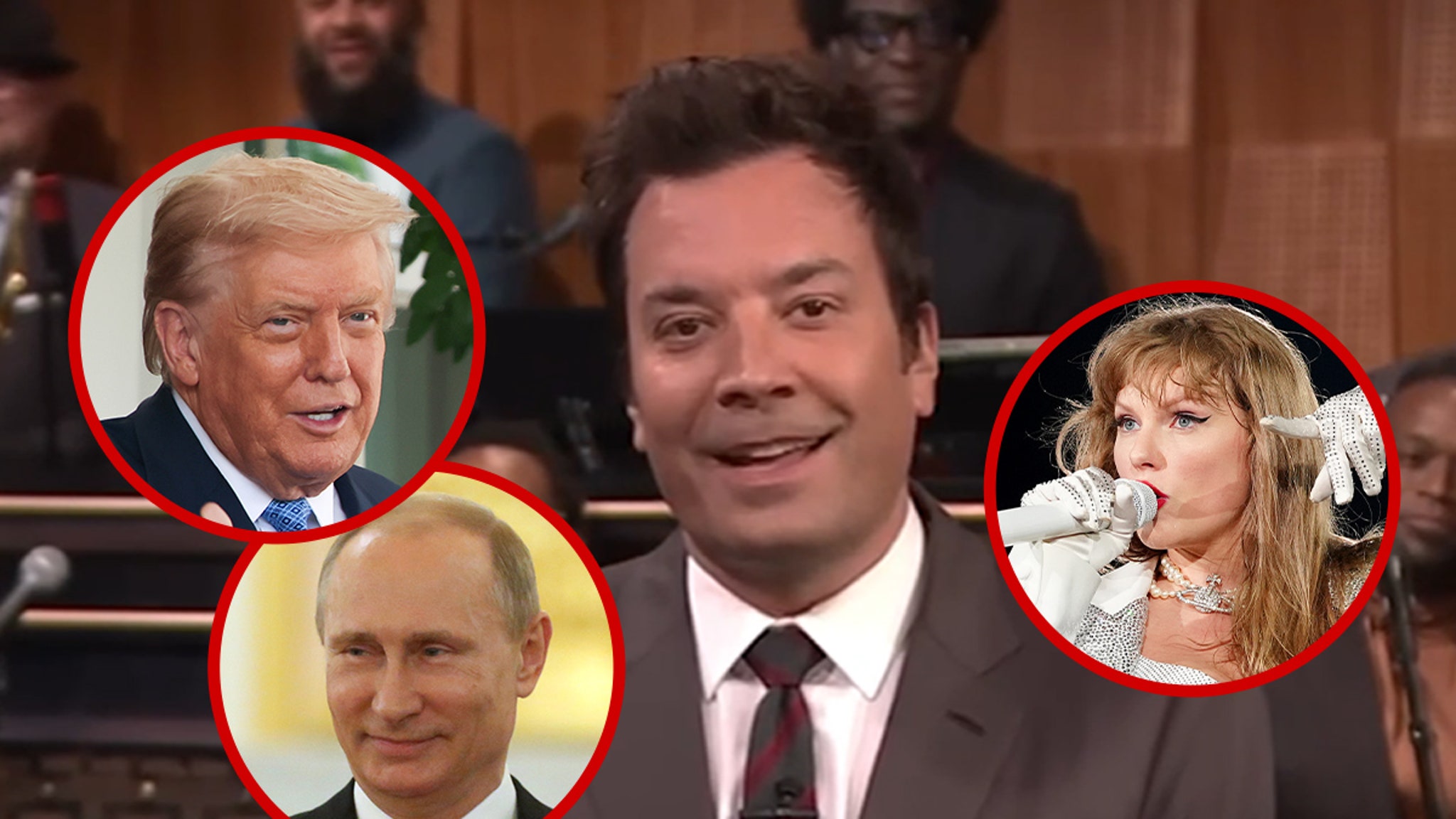 Jimmy Fallon Roasts Donald Trump Using Taylor Swift Songs