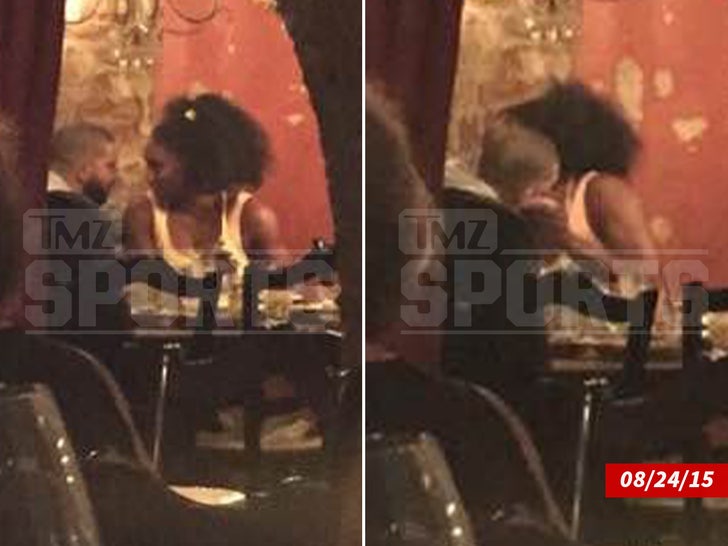 drake serena williams kissins TMZ