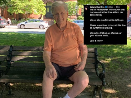 brian wilson instagram post about his passing